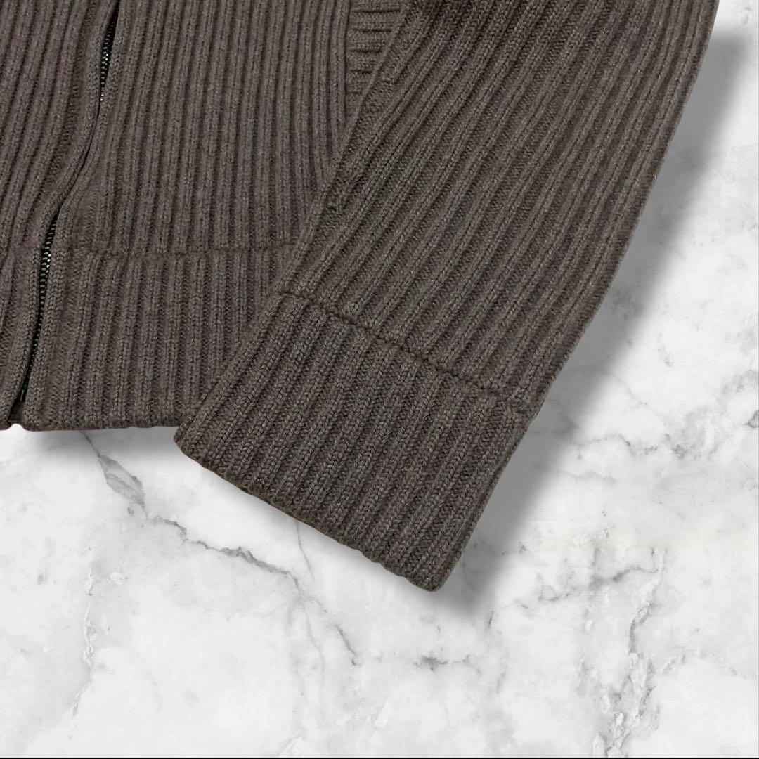 極美品● ドルチェアンドガッバーナ ニット ジャケット ドライバーズニット 48