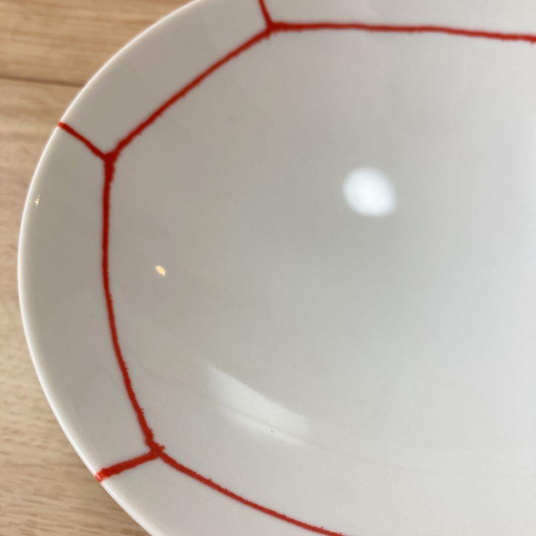 【美品】白山陶器　平茶碗　4客セット　ボウル　鉢　波佐見焼　平茶わん