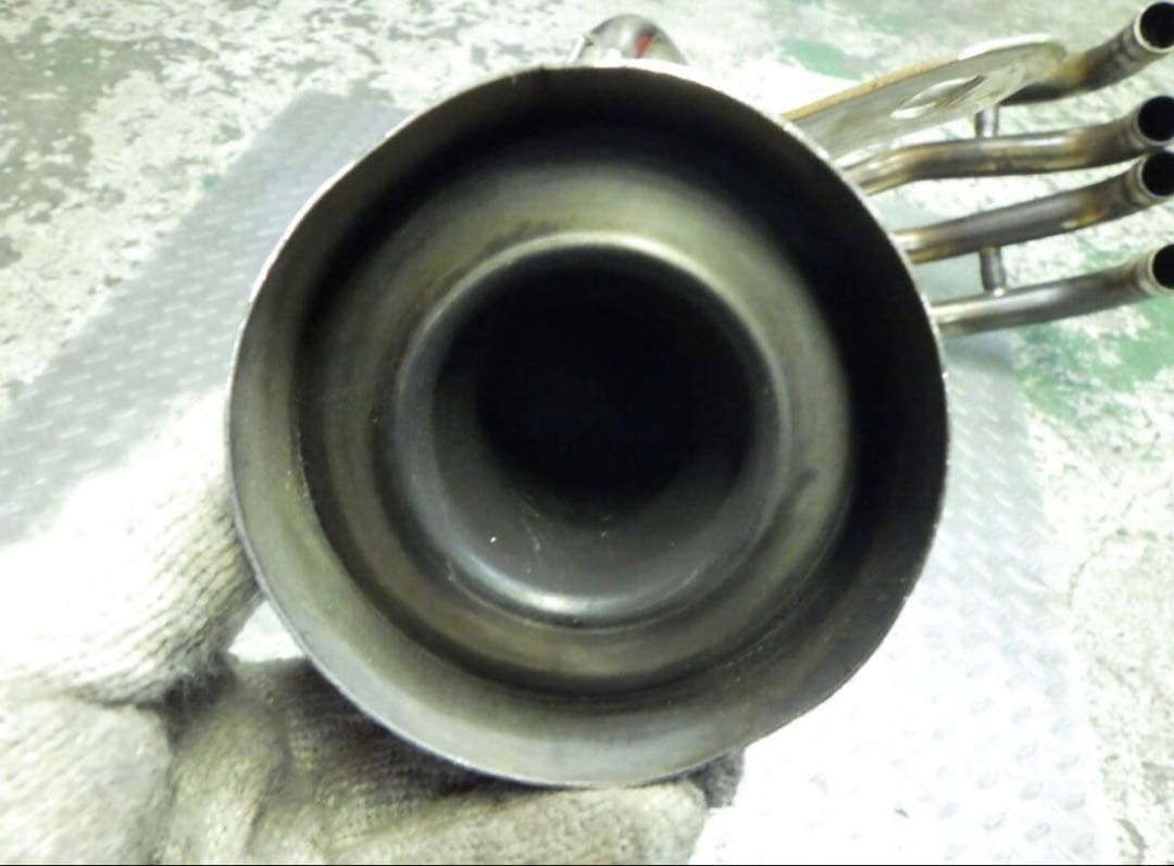 ZRX1100/1200 モリヤマエンジニアリング メガホン フルエキ マフラー