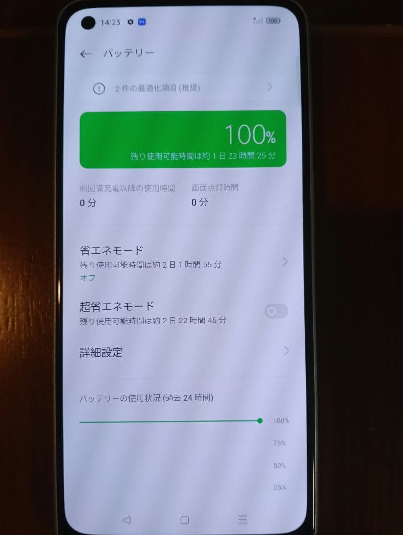 動作確認済 OPPO Reno7 A simフリー Yモバイル版 中古品