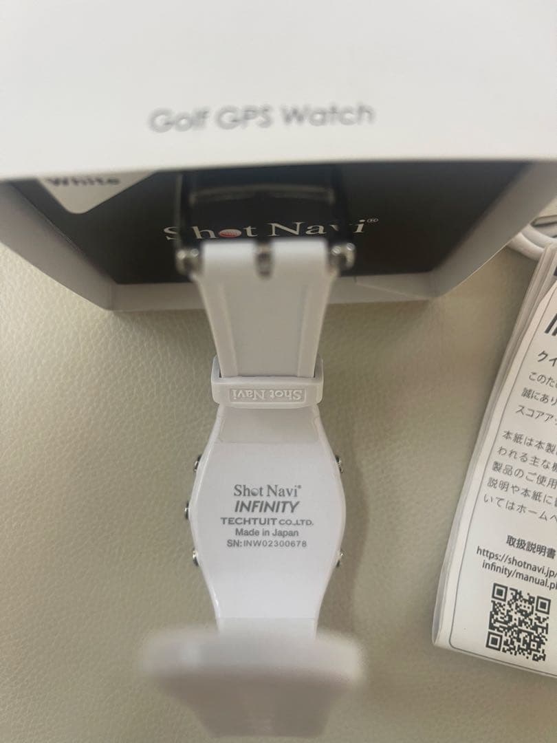 ショットナビ　INFINITY ゴルフ　golf GPS ウォッチ