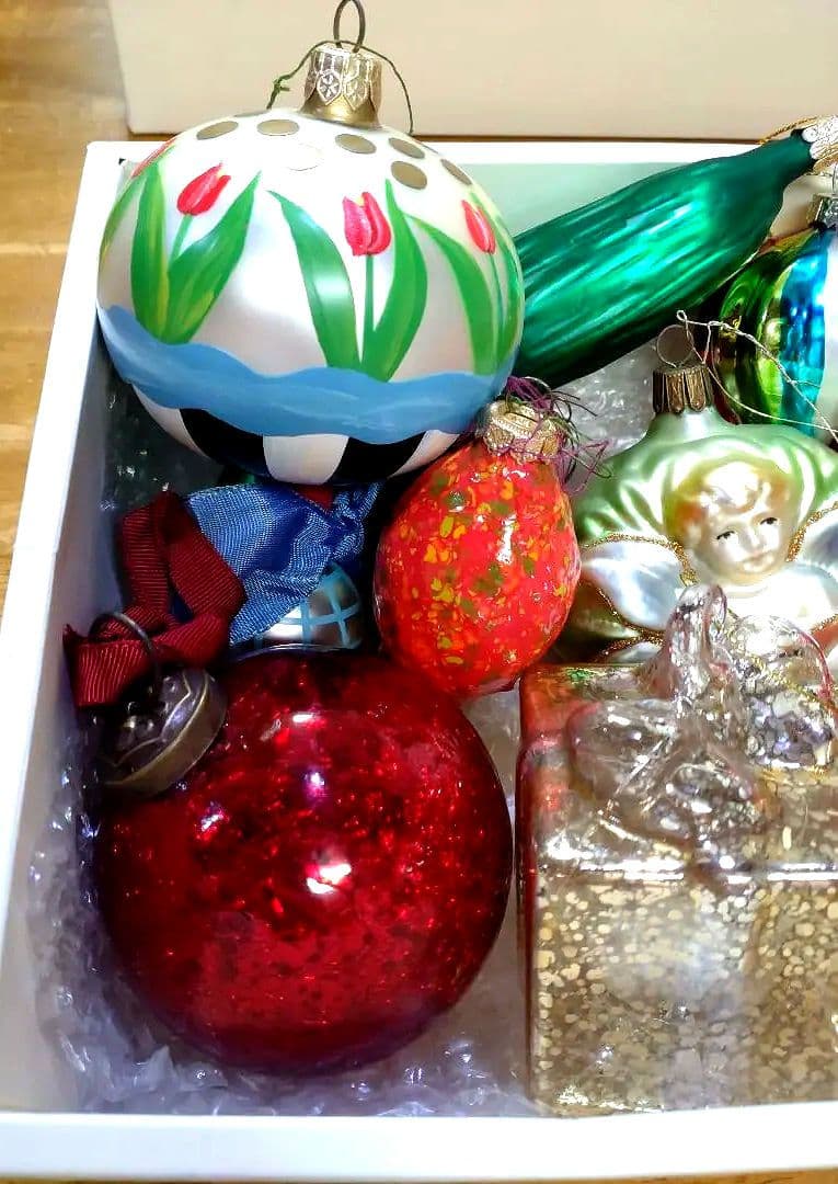 クリスマスオーナメント セット ガラスオーナメント