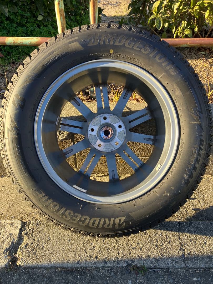 BALMINUM 17インチ ホイール スタッドレス 225/65R17 バリ溝