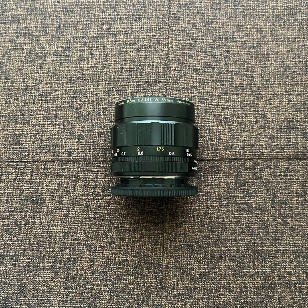 VOIGTLANDER NOKTON 58mm f1.4 単焦点レンズ