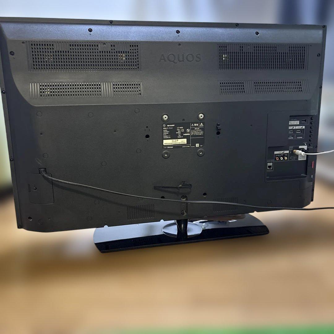 シャープ アクオス 40インチ 液晶テレビ LC-40S5 リモコン付き