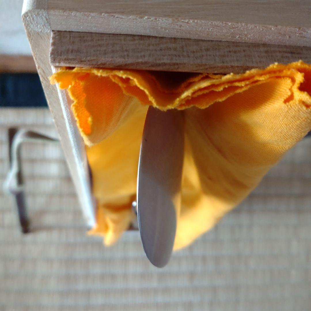 灰匙　南鐐　炉用　淡々斎好写　木村清雲造　共箱