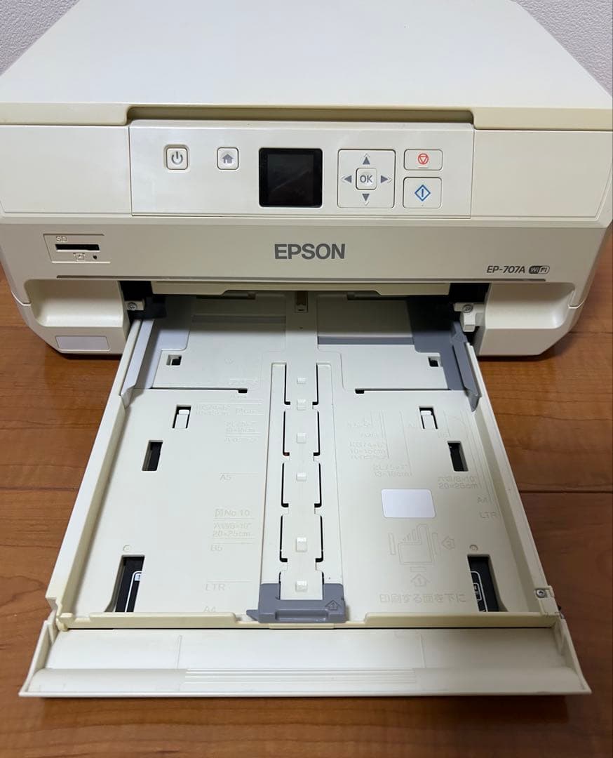 EPSON EP-707A インクジェットプリンター Wi-Fi接続