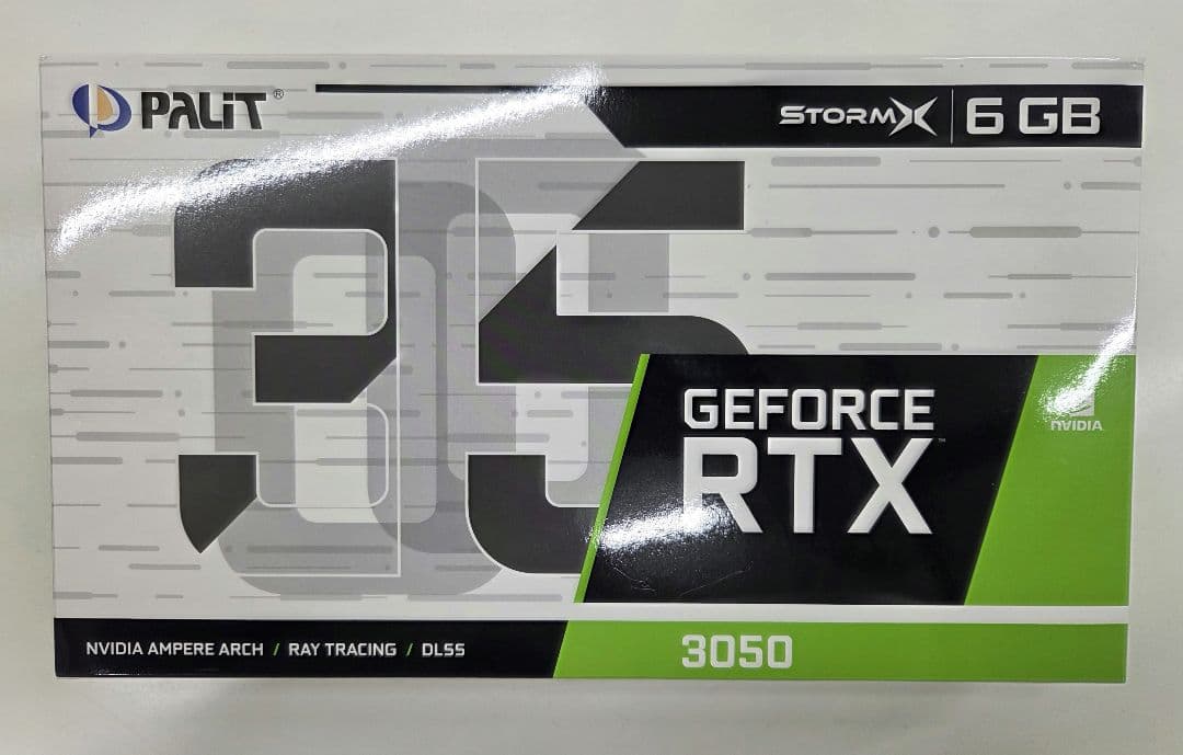 グラフィックボード・グラボ・ビデオカード Palit GeForce RTX 3050 StormX 6GB