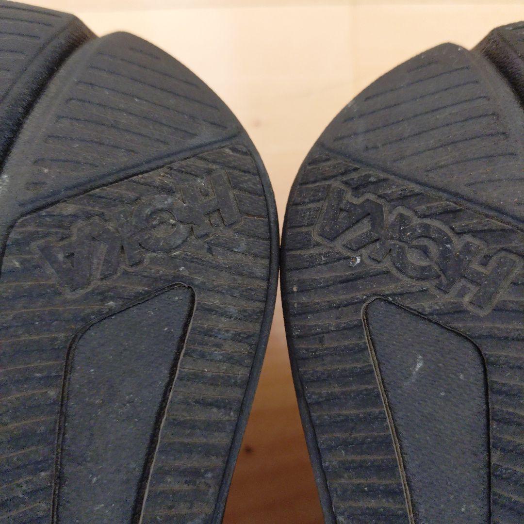 HOKA MACH6 マッハ6 オールブラック25.5cm