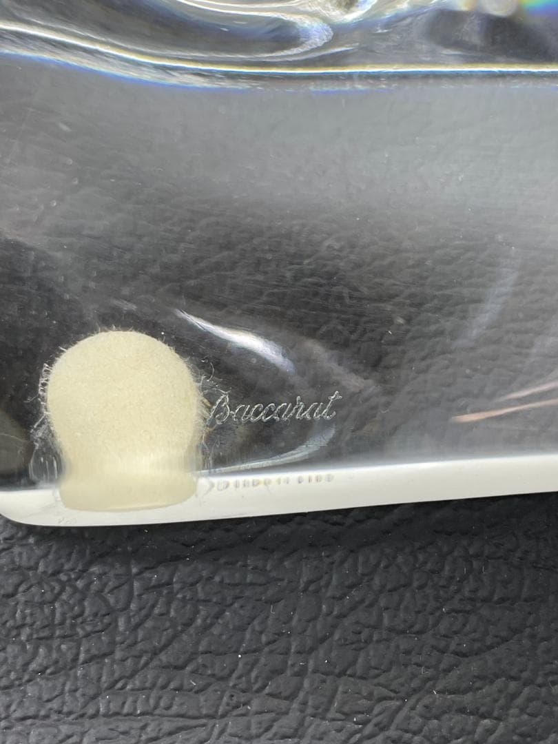 A◆Baccarat　バカラ　クリスタル　馬　オブジェ　置物　インテリア　美品