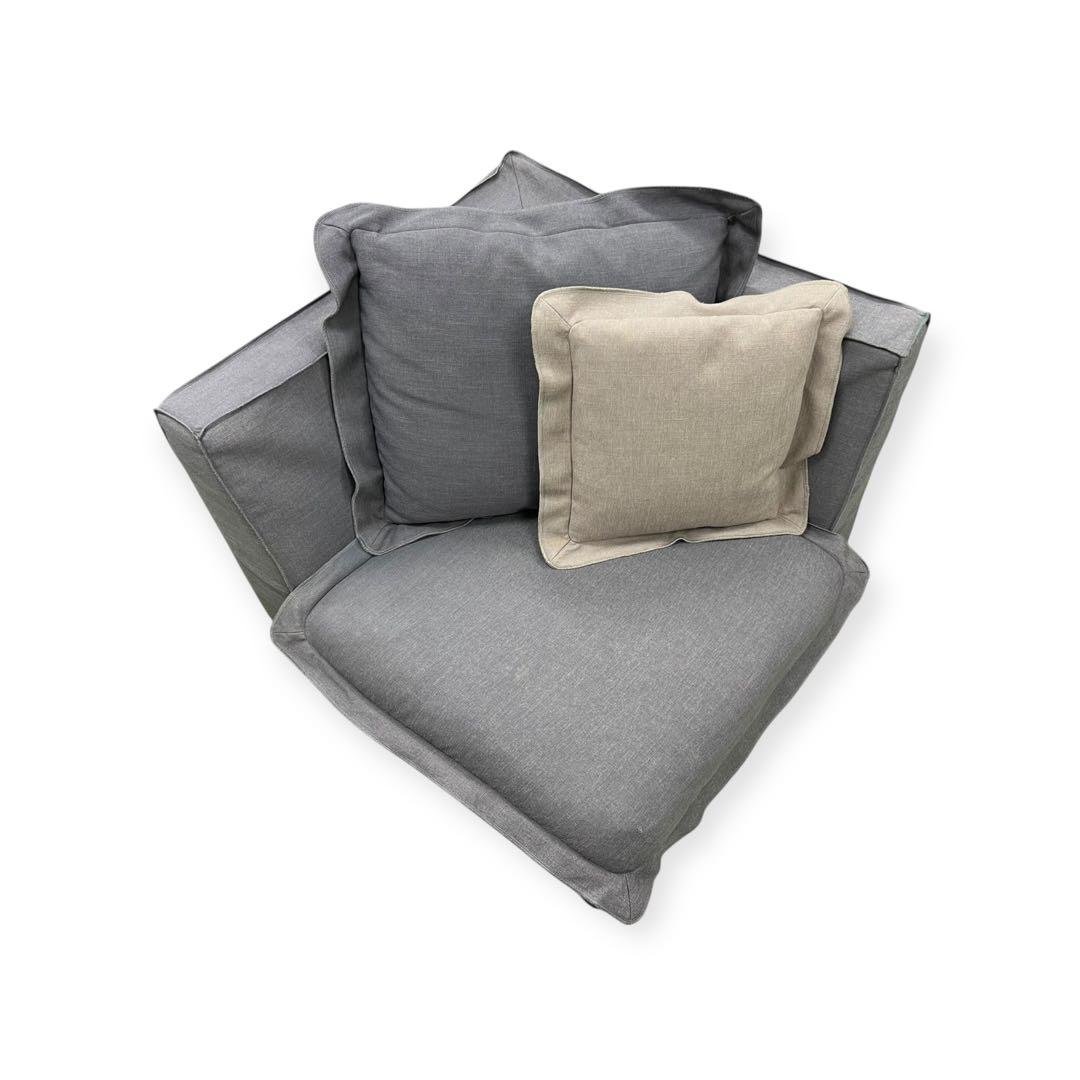 限定品【unico ウニコ/MANOA マノア/コーナーソファ】ソファ①