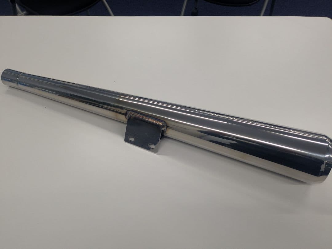 SR400 シムズクラフト　トラディショナルメガホンマフラー