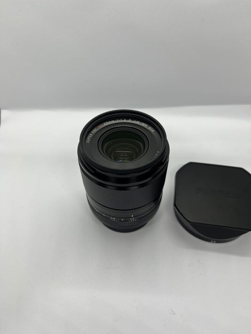 【美品】XF23mm F1.4 R LM WR 専用フード付き Xマウント