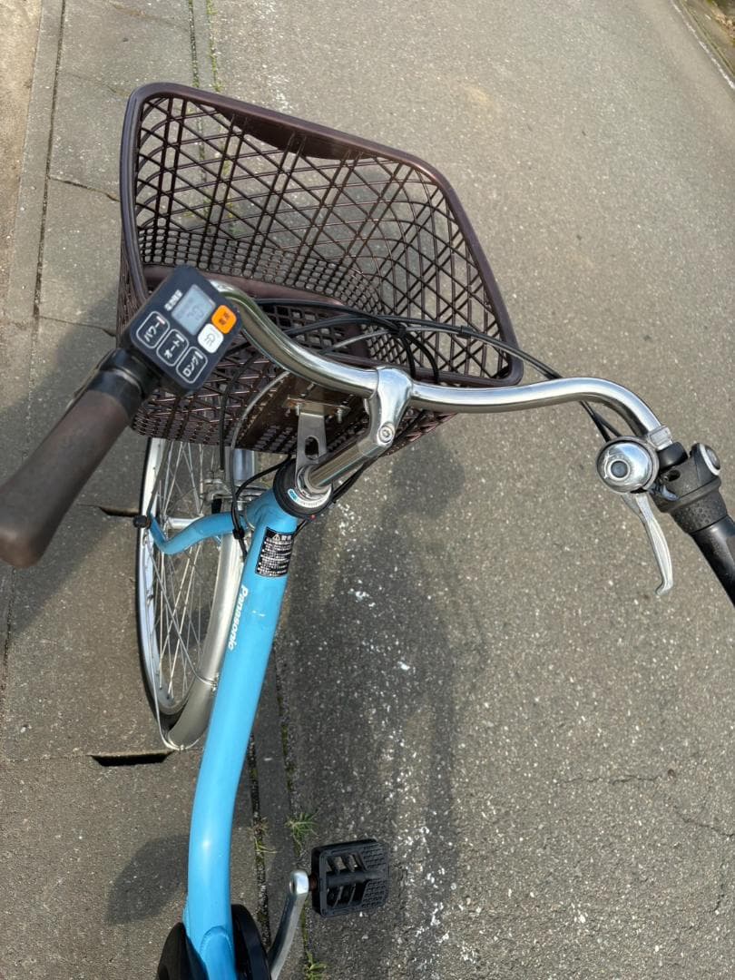 パナソニック 電動自転車 ビビ・L 26型 12Ah 内装3段 ターコイズブルー
