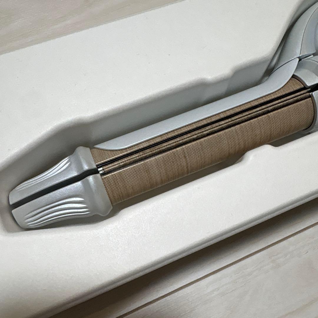 KINUJO 2wayヘアアイロン シルバー/ベージュ