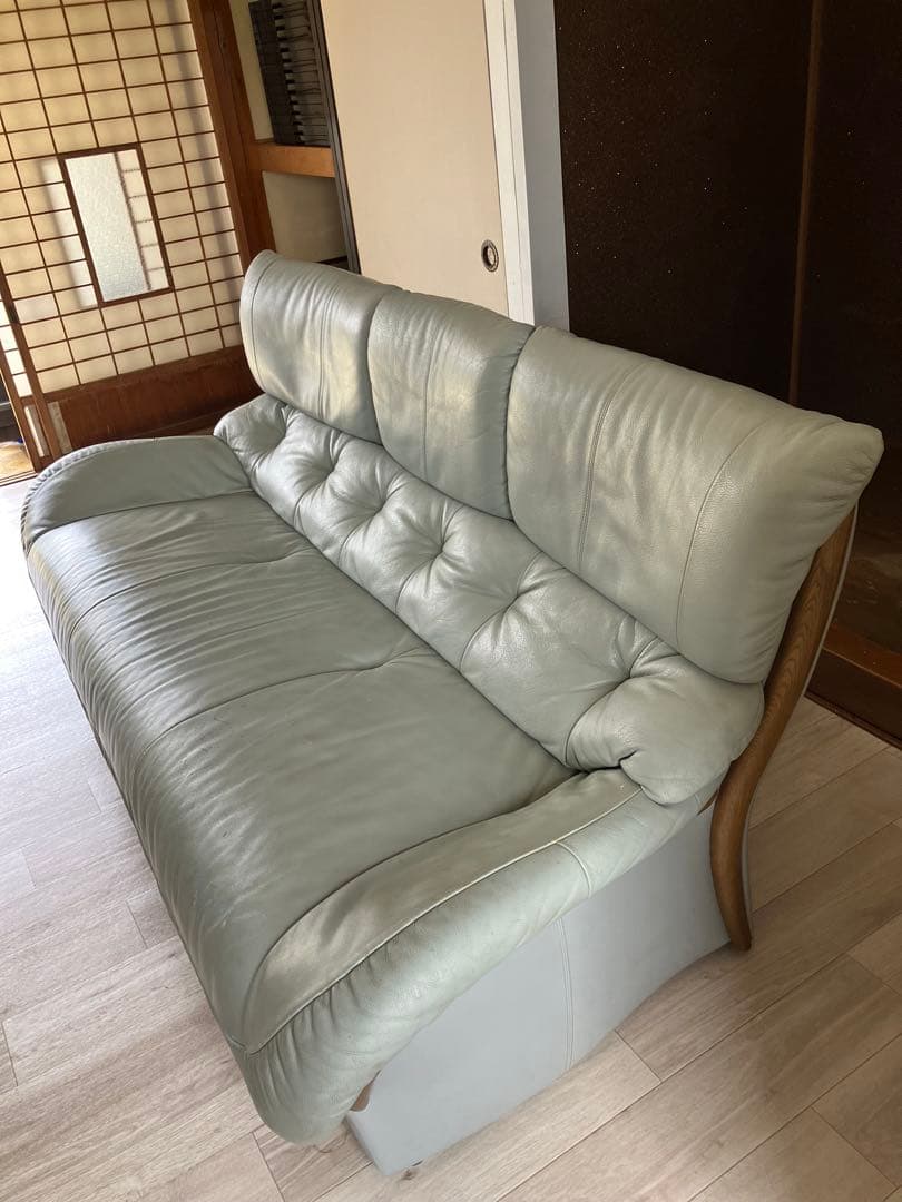 カリモク 3人掛け 本革ソファ ZT47モデル ZT4703CP