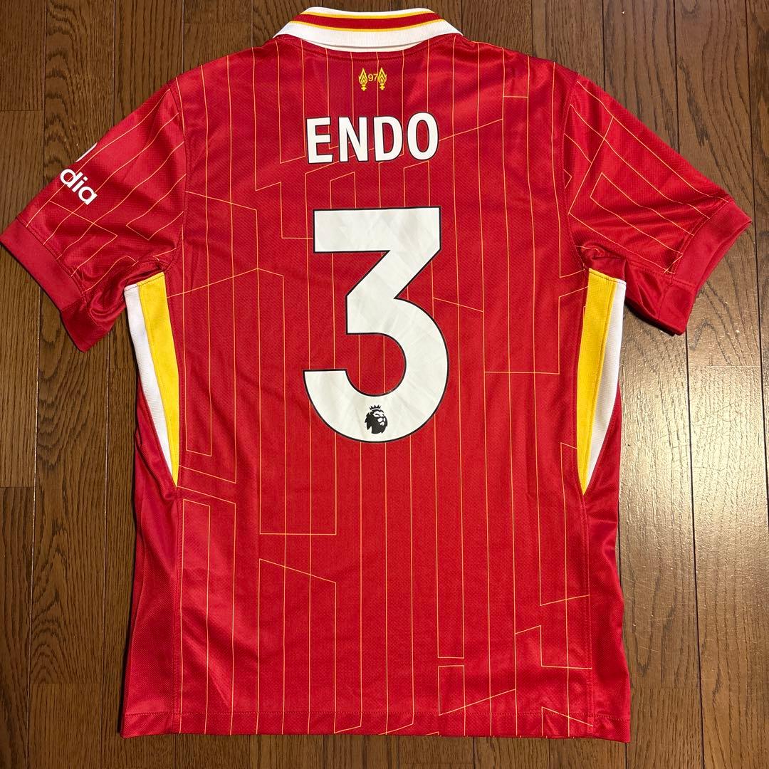 リバプールFC 遠藤航選手 3番 ユニフォーム 正規品 プレミアリーグ24-25