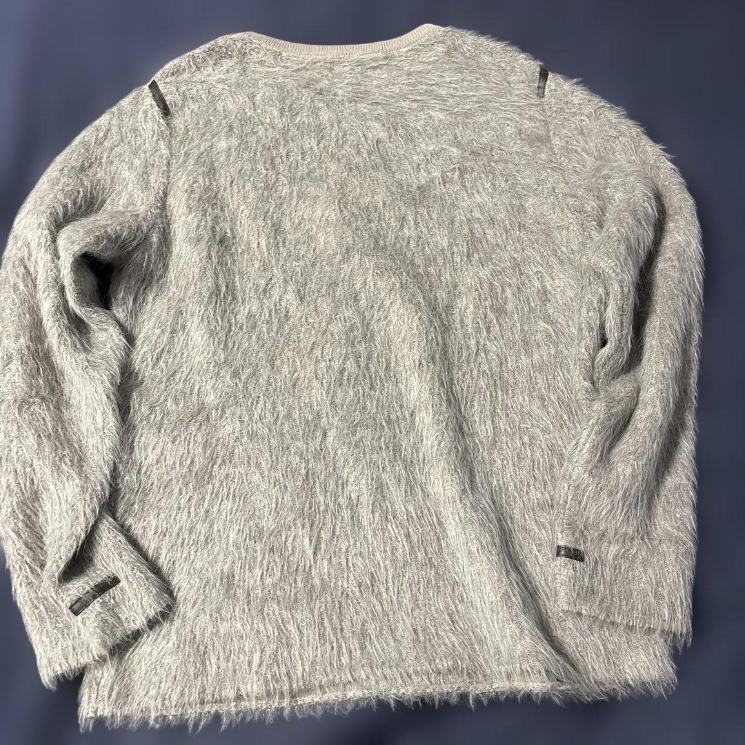 THE INOUEBROTHERSアルパカシャギーニットグレー オーラリーコモリ