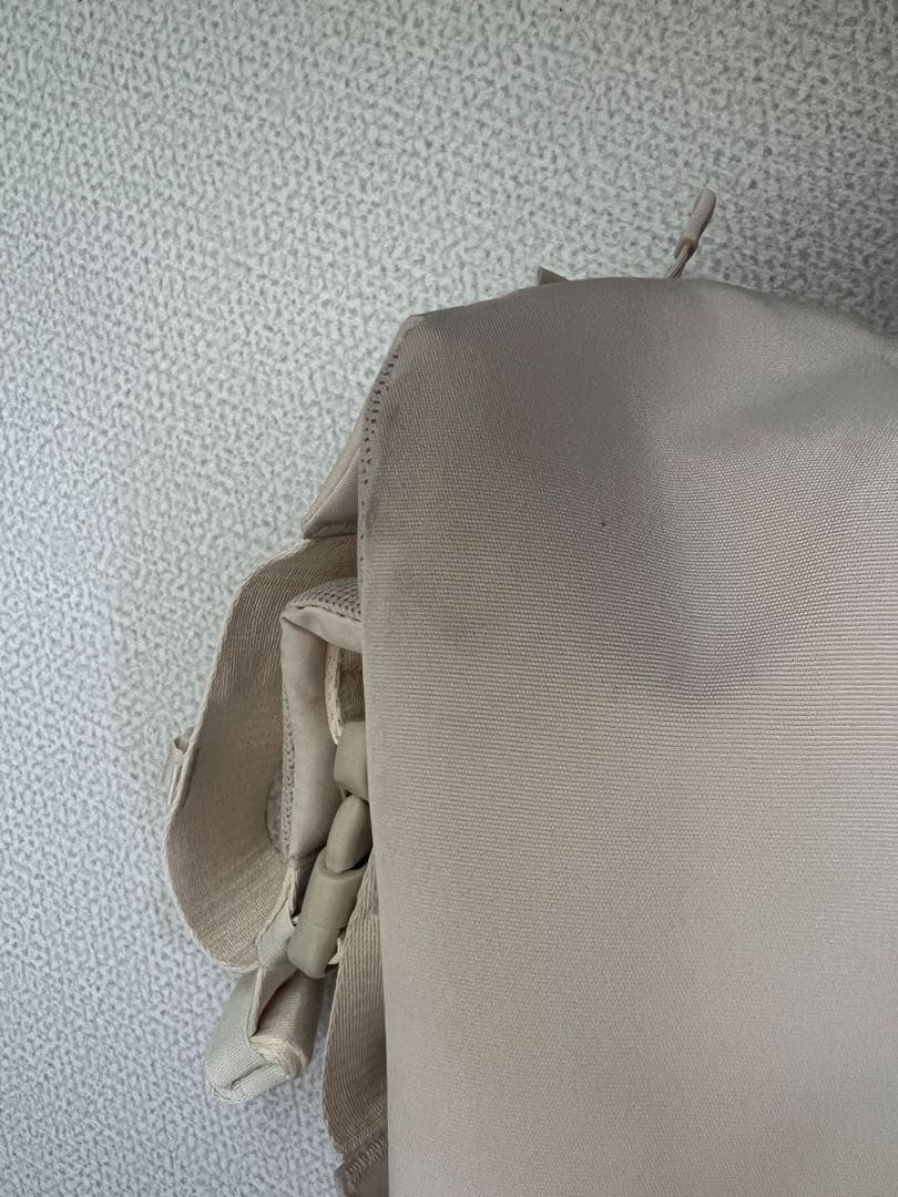 お値引きPOMULU 2WAYヒップシート　ベージュ ナイロン ボディバッグ