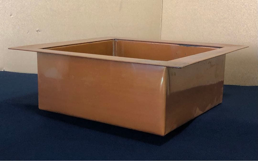 《R》茶道具 桑置炉 五徳付 元箱　260105か4