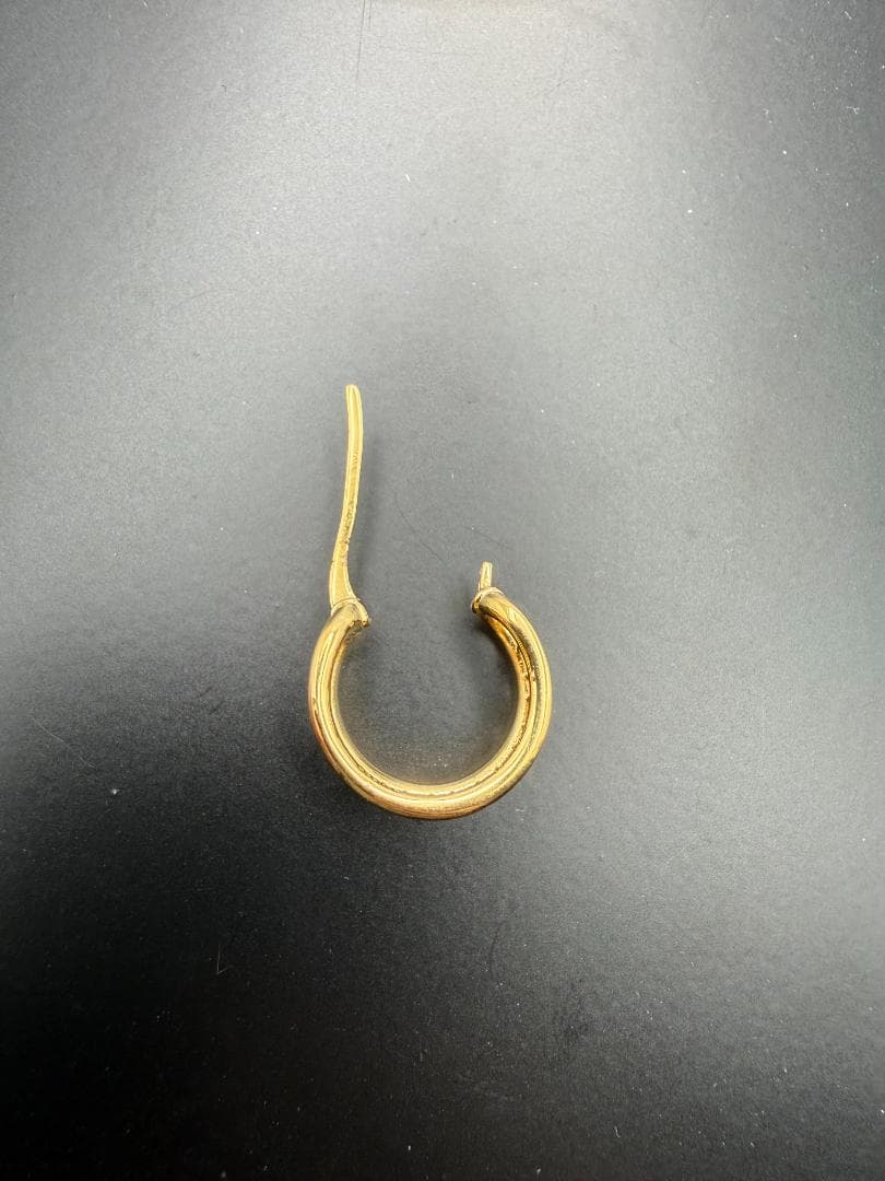 【片耳のみ】CELINE セリーヌ マカダム ピアス