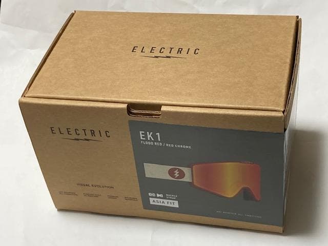 KD エレクトリック KLEVELAND EK1 RED CHR ゴーグル