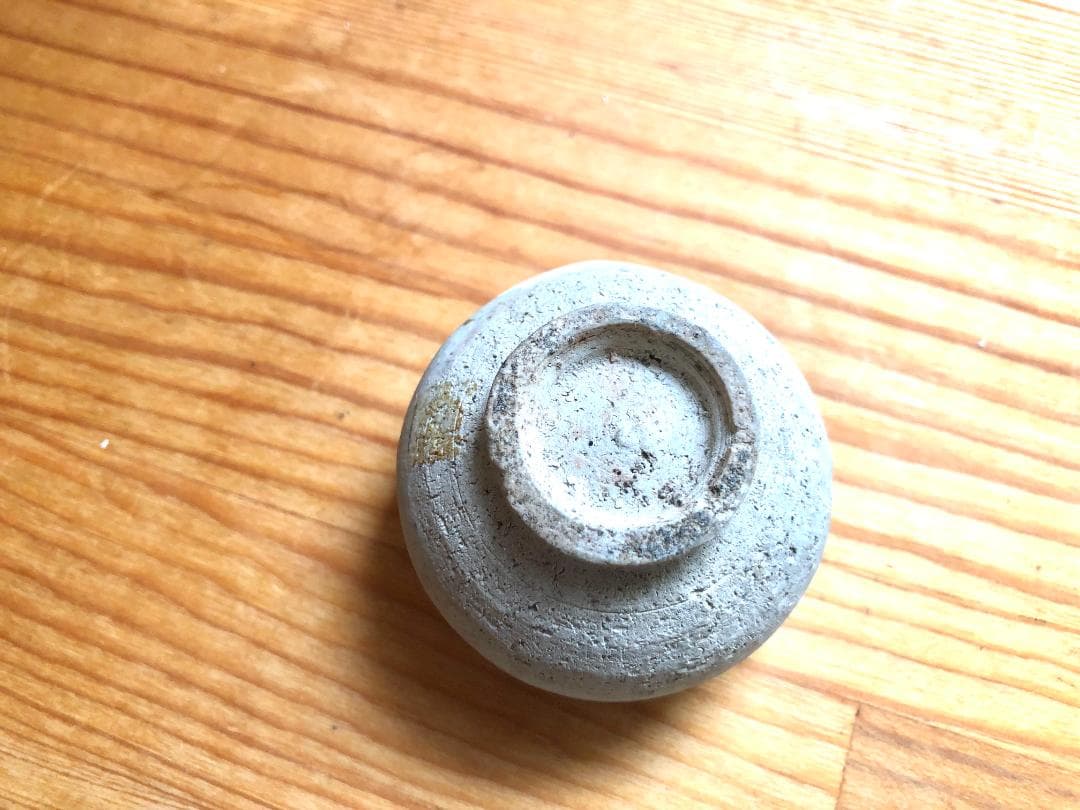 【タイ・骨董】宋胡録（スンコロク）白釉 小壺（1301年~1600年）