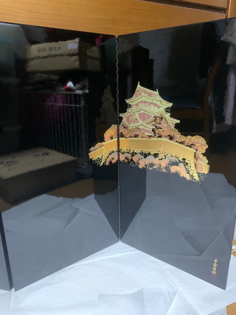 だんじり　屏風