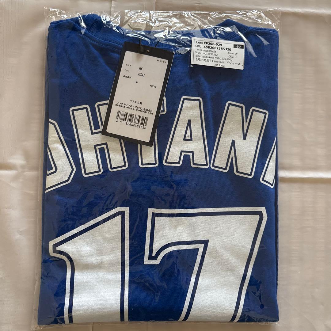 大谷翔平 Dodgers プレイヤーズTシャツ 2024ワールドシリーズ優勝記念