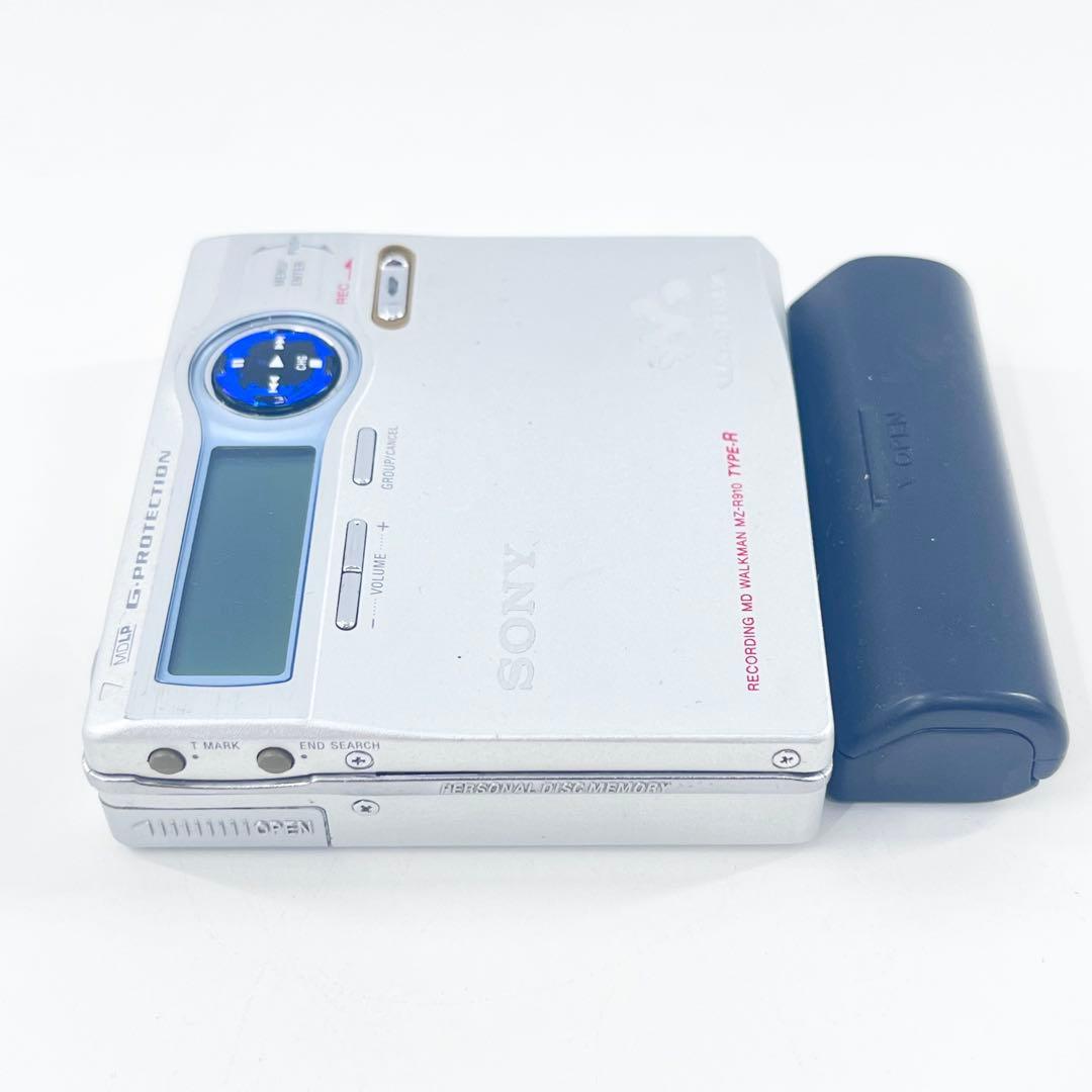 美品 SONY ソニー MDウォークマン MZ-R910 再録OK