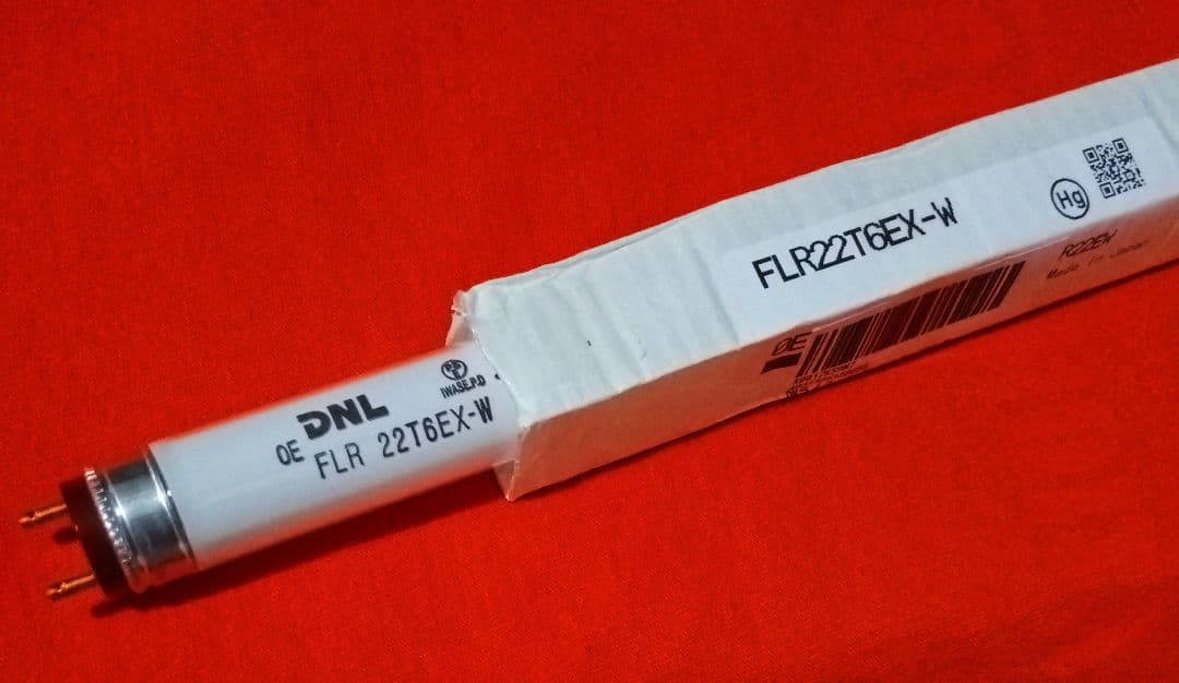 【5本】ＤＮライティング　エースラインランプ ３波長形　FLR22T6EX-W