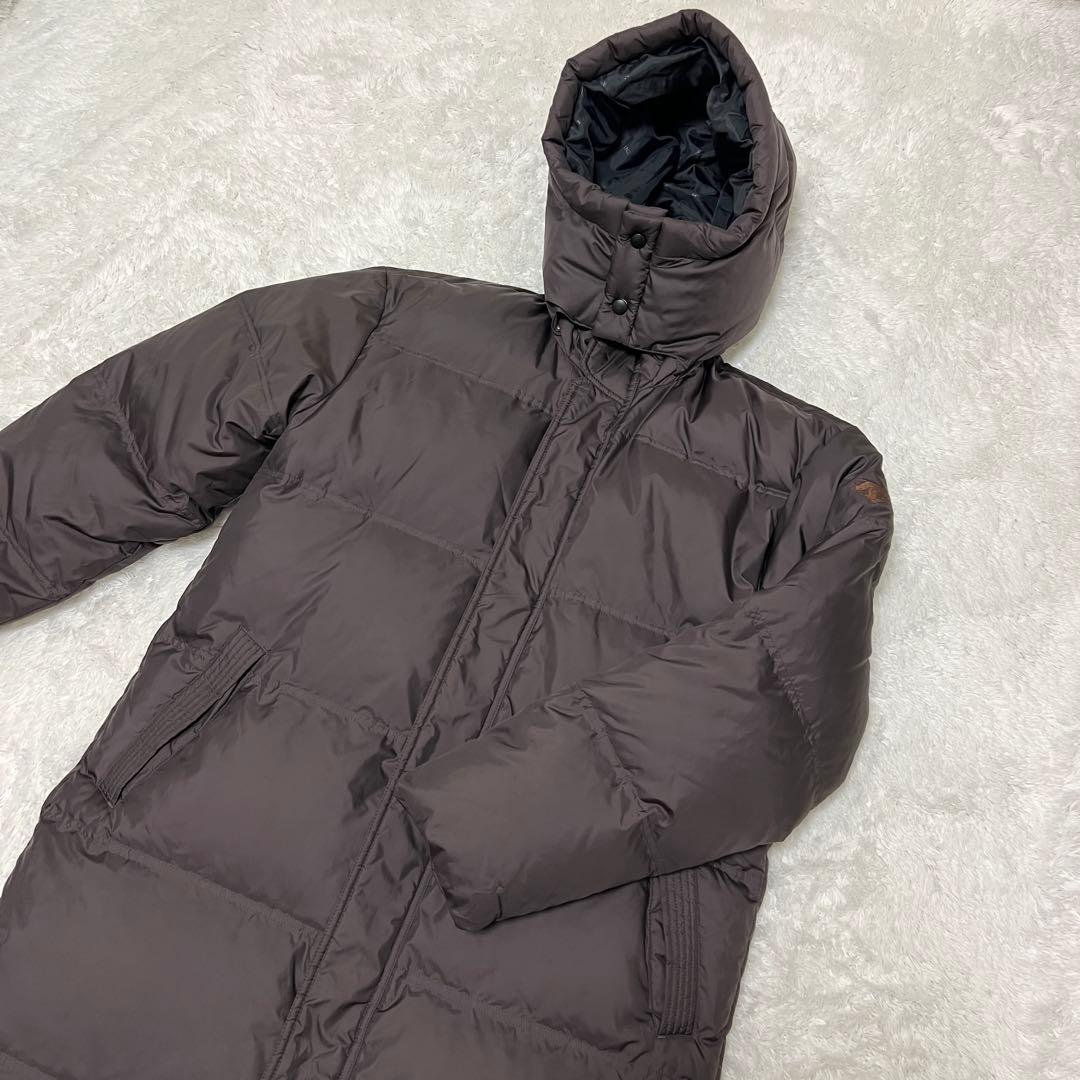 デサント　スーパーロングダウンコート　フード付き ベンチコート　防寒