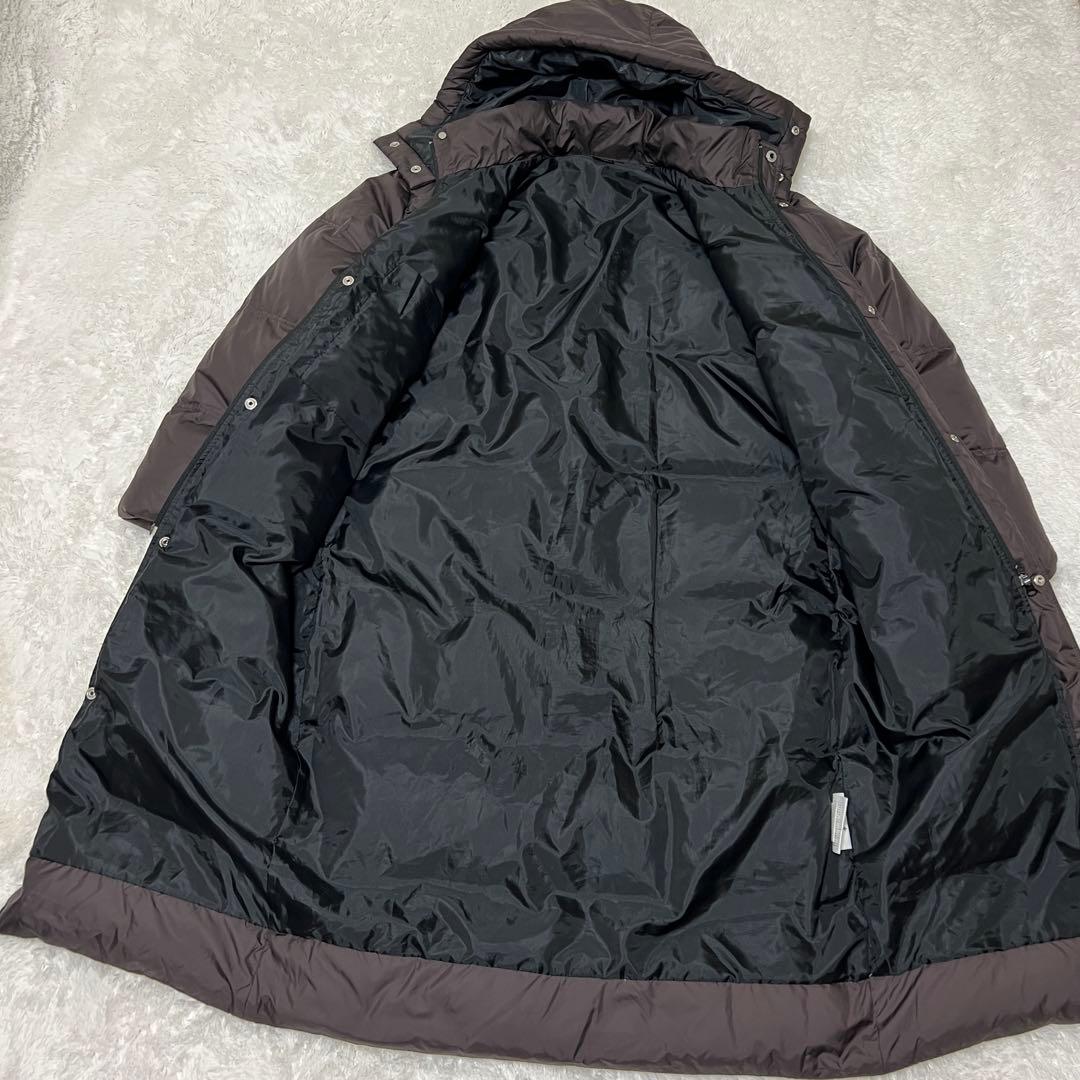 デサント　スーパーロングダウンコート　フード付き ベンチコート　防寒