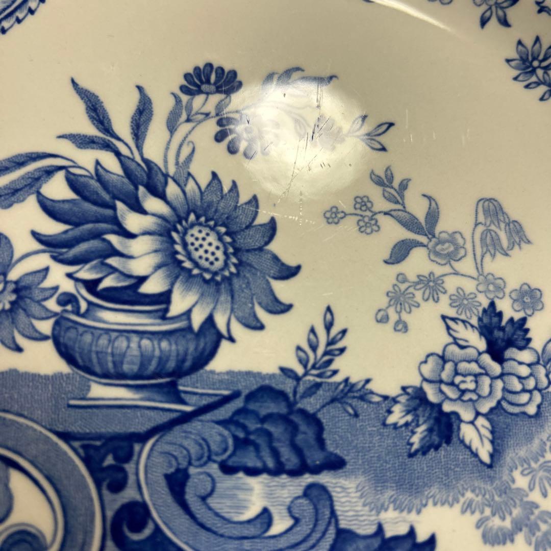 希少　スポード　ブルールームコレクション　27.5㎝　ディナープレート　廃盤品