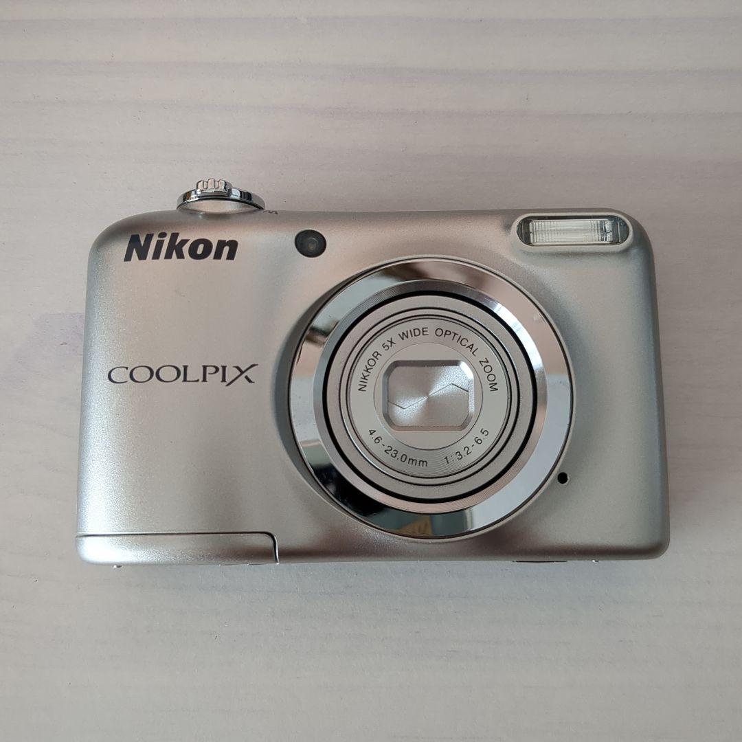 デジカメ Nikon COOLPIX A10 シルバー SDcard32GB付き