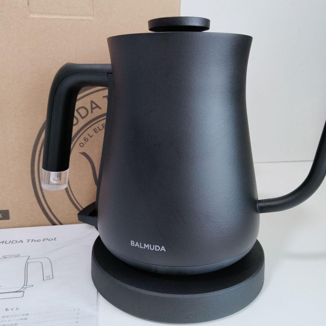 【未使用に近い】BALMUDA バルミューダ　電気ケトル　ブラック　702