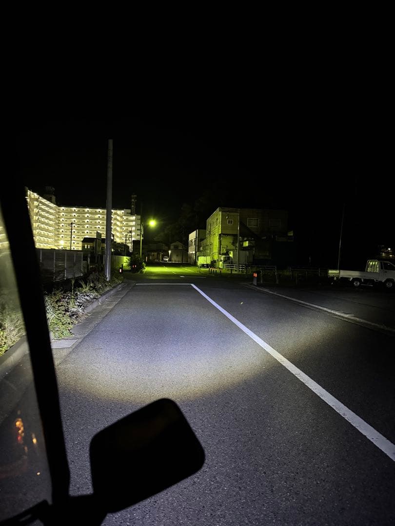 ジャイロキャノピー　マルチリフレクター LED イカリング青 左右セット