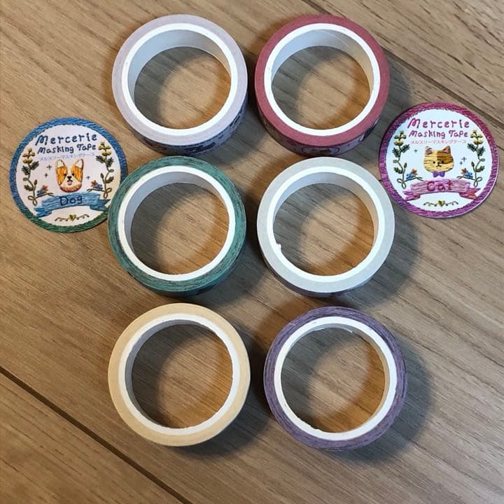 ★新品★メルスリー  マステ  ６種セット① ※注意事項あり