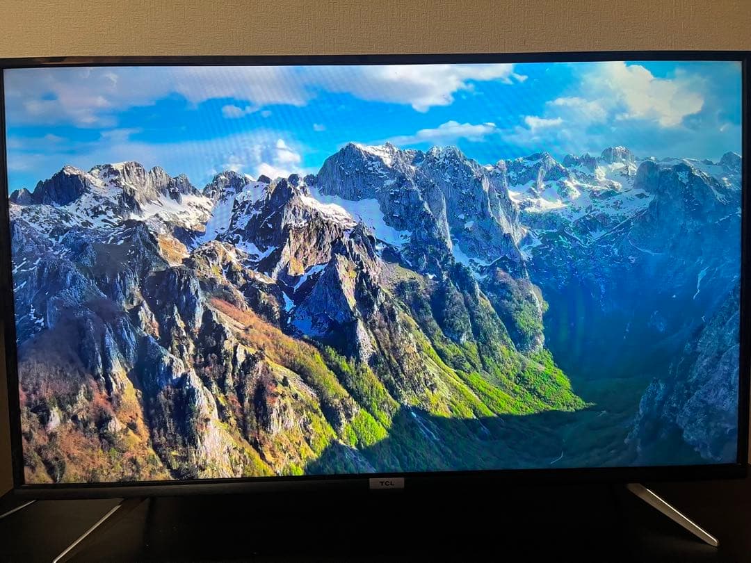 TCL 43V Android TV 4K液晶テレビ