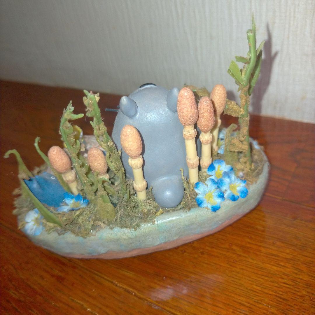 廃盤‼️激レア‼️となりのトトロ トトロ3匹 置物 陶器製 約15cm