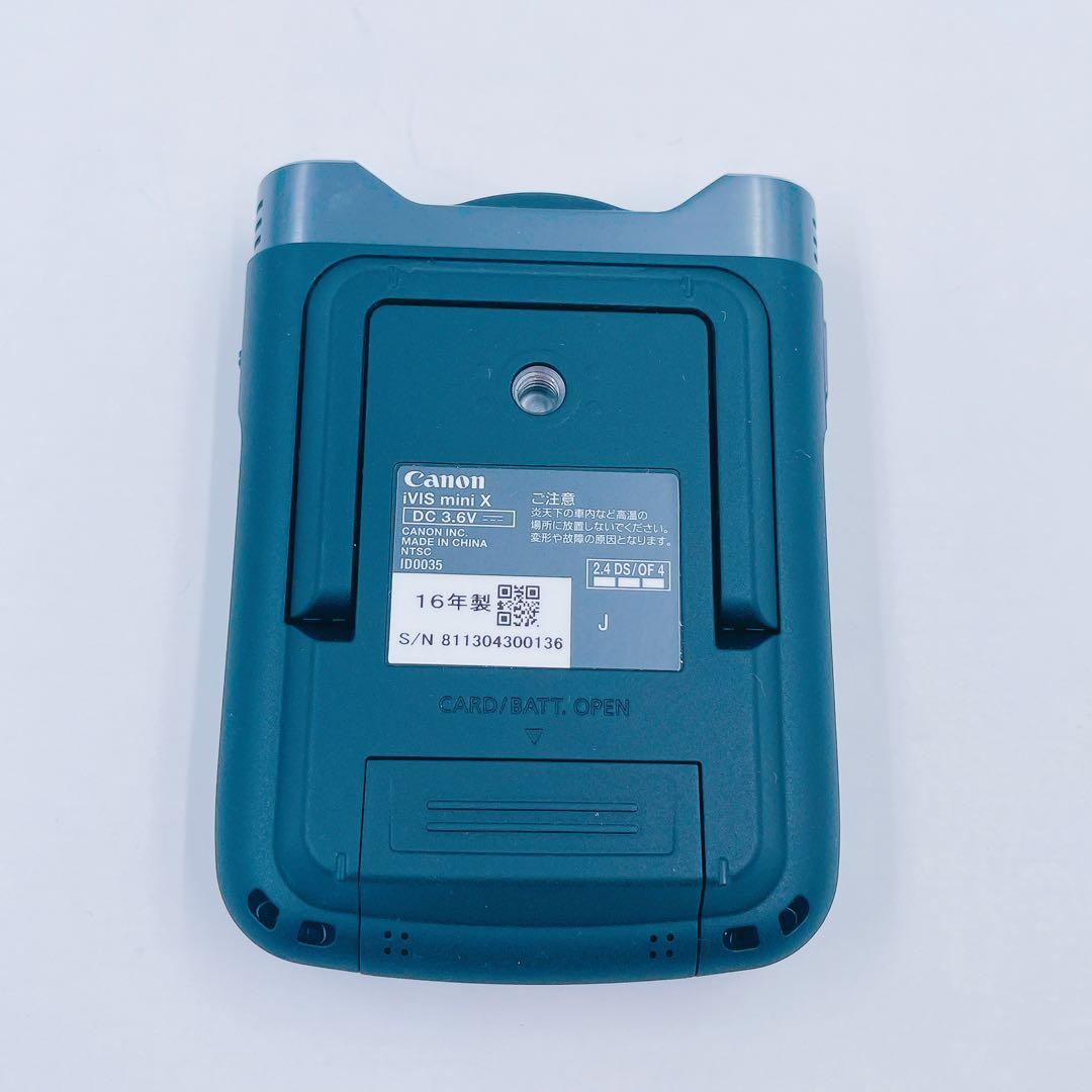 8DM5 【希少品】Canon キャノン iVIS mini X ビデオカメラ