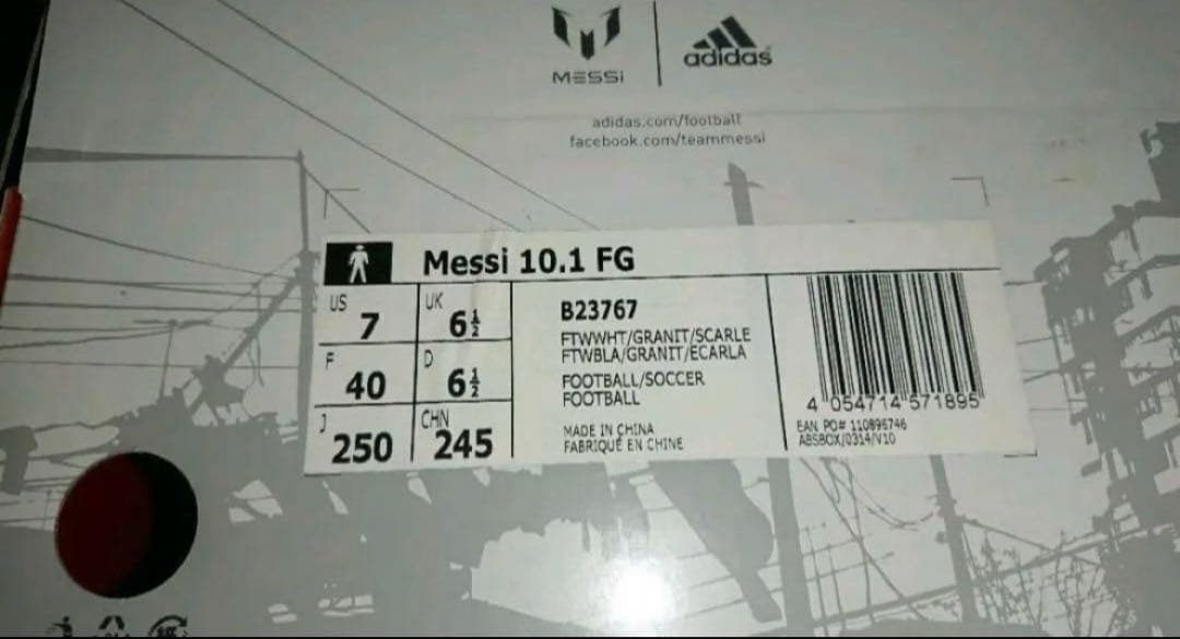 アディダス アディゼロ F50 スパイク メッシ限定モデル FG 25cm