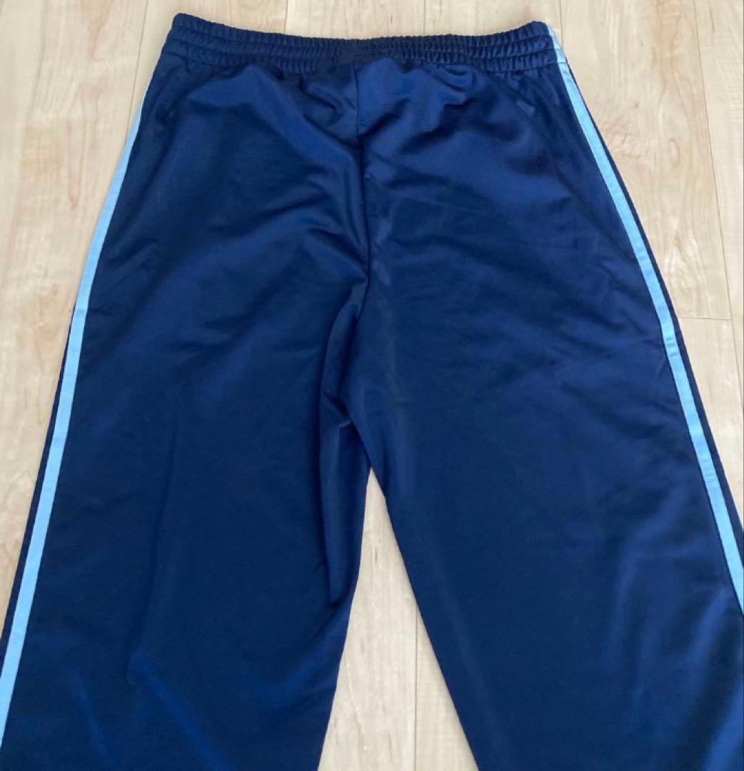 新品未使用y2k常田大希adidasジャージトラックパンツネイビー×ブルー　L