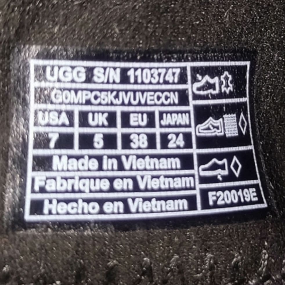 ✨美品✨UGG アグ　Stocktonブーツ　24cm　本革　ブラック