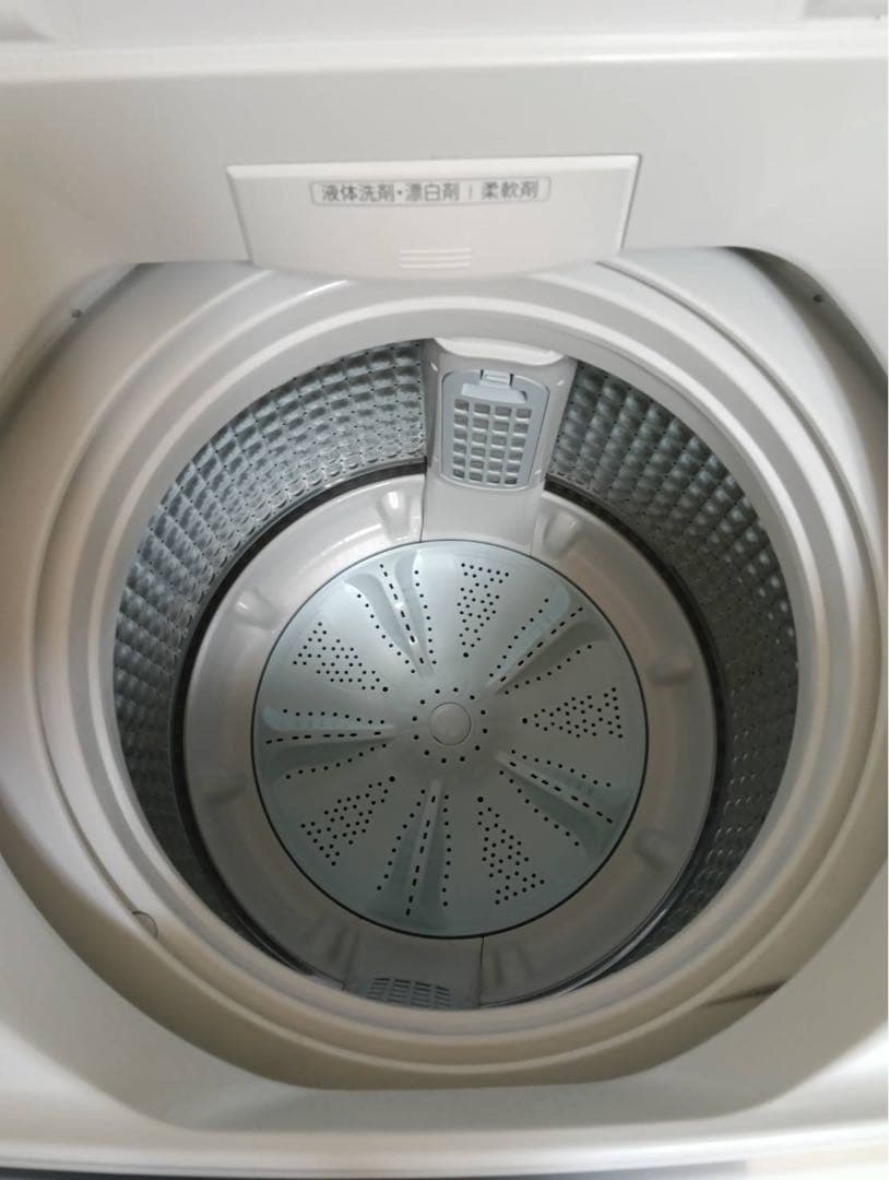 全自動洗濯機 AQUA アクア AQW-S7P(W) 7kg 縦型洗濯機