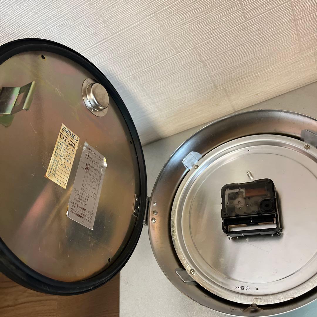 【匿名発送】SEIKO 船舶時計 TTF-531 トランジスタクロック