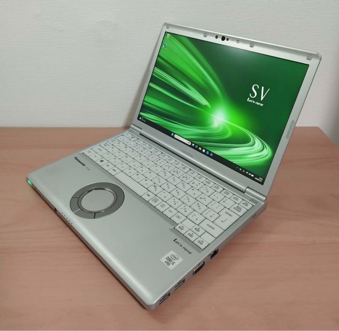 ★レッツノートCF-SV9第10代i5/8GB/256GB/office付き⑥