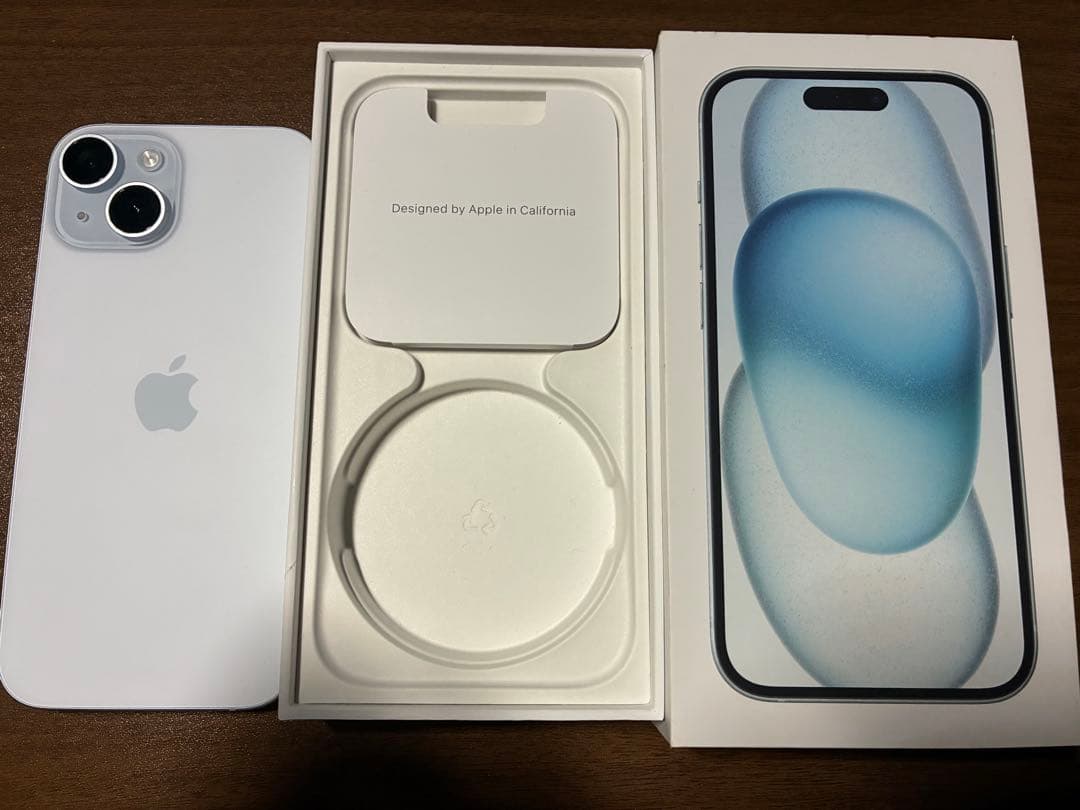 iPhone 15 128GB ブルー