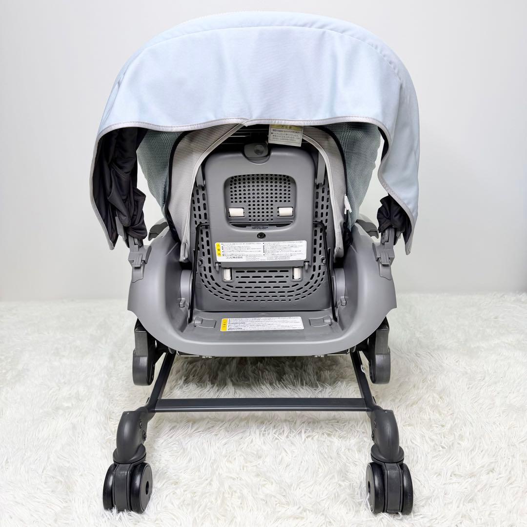 美品 Combi ネムリラ +L ハイローチェア 手動 おやすみドーム