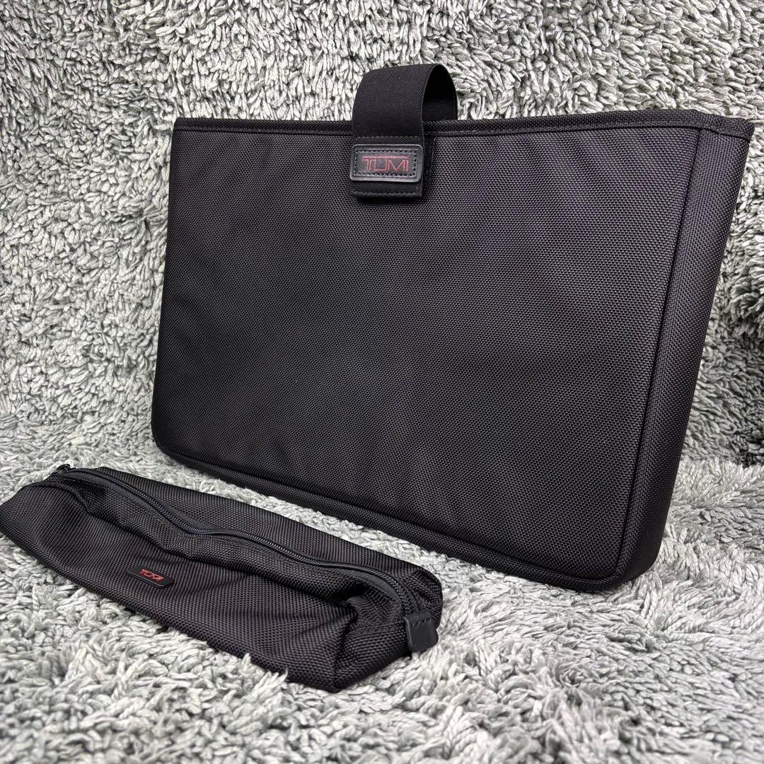 美品✨TUMI アルファ エクスパンダブル　オーガナイザー　ブリーフケース